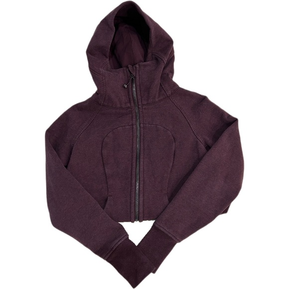 Lululemon Scuba Pleated Back Full Zip - Picture 1 of 5